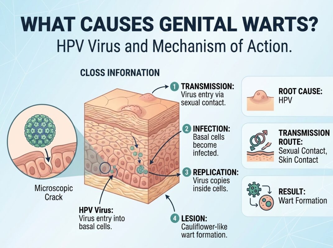 HPV, Genital siğiller, genital siğil neden olur