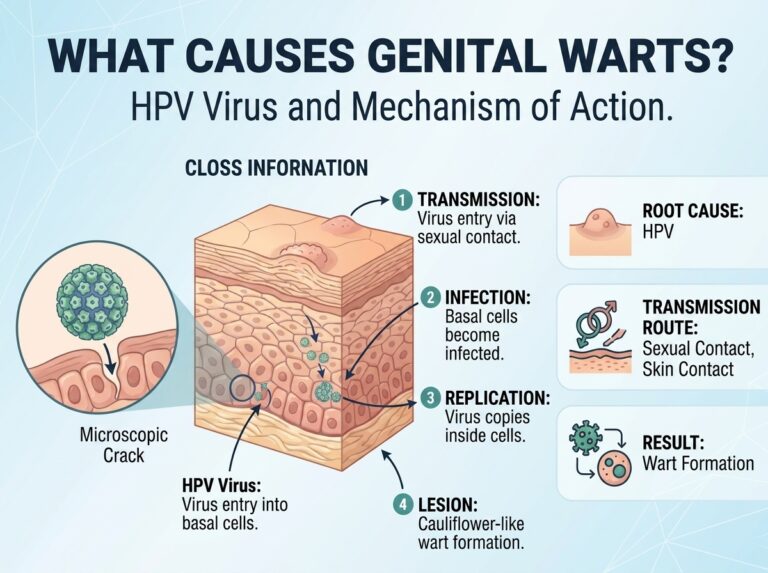 HPV, Genital siğiller, genital siğil neden olur